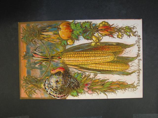 Thanksgiving Turkey c1910 Postcard