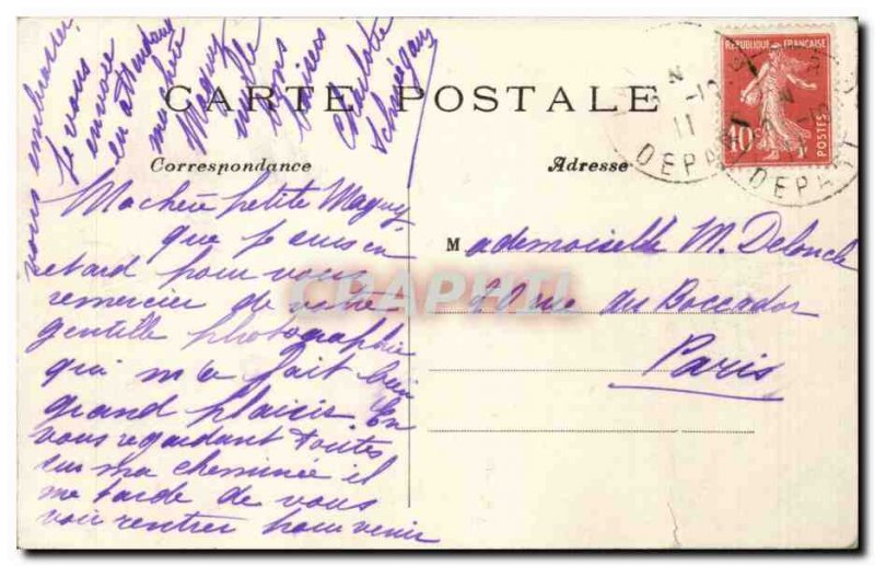 Paris - 8 - Place de la Concorde - Old Postcard