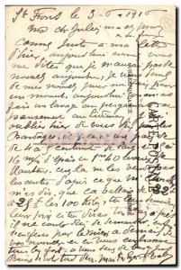 Old Postcard Notre Dame de Fourviere Lyon