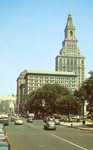 CT - Hartford. Main Street, Travelers Tower