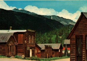 Vintage Postcard Buena Vista Colorado St. Elmo Ghost Town