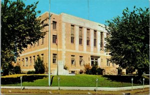 Vtg Mountain Home Arkansas AR Baxter County Court House Postcard