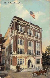 Elks Club Atlanta Georgia 1913 postcard