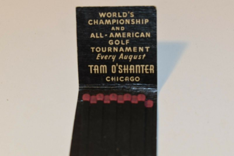 Tam O'Shanter Golf Chicago 20 Strike Matchbook