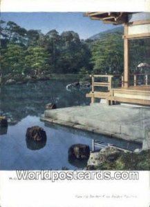 Garden Golden Pavilion Japan Postcard
