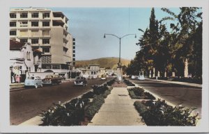 Ecuador Avenida 10 de Agosto Quito Vintage RPPC C134