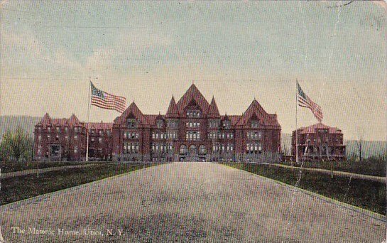 New York Utica The Masonic Home 1910