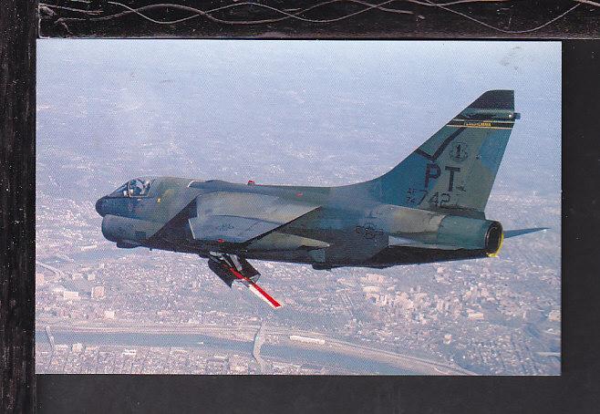 A7D Corsair II Fighter Postcard 