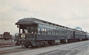 Wabash Cannon Ball Decatur Illinois Railroad, Train Postcard