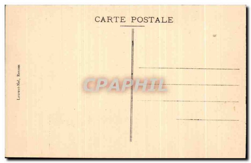 Old Postcard Mont St Michel Cote Sud