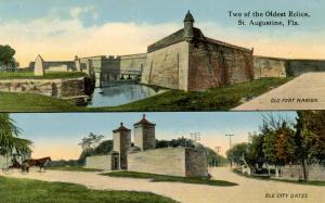 FL - St Augustine. Old Fort Marion, Old City Gates