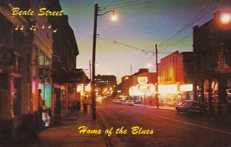 Tennessee Memphis Beale Street Home Of The Blues 1972