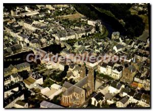 Old Postcard By plane above Centerville