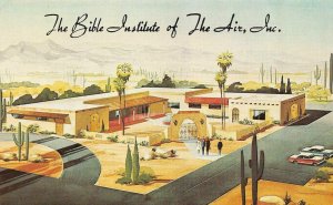 MESA, Arizona AZ   THE BIBLE INSTITUTE OF THE AIR Radio Broadcasting  Postcard