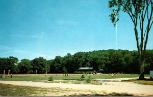 Connecticut Chester Y M C A Camp Hazen Lodge Across Campus and Field