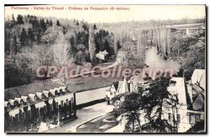 Old Postcard Parthenay Vallee Du Thouet Chateau De Pompairin