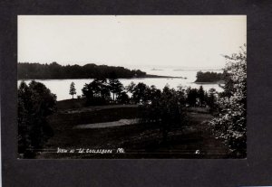 ME West W Gouldsboro Maine Real Photo RPPC Postcard RP PC, Carte Postale