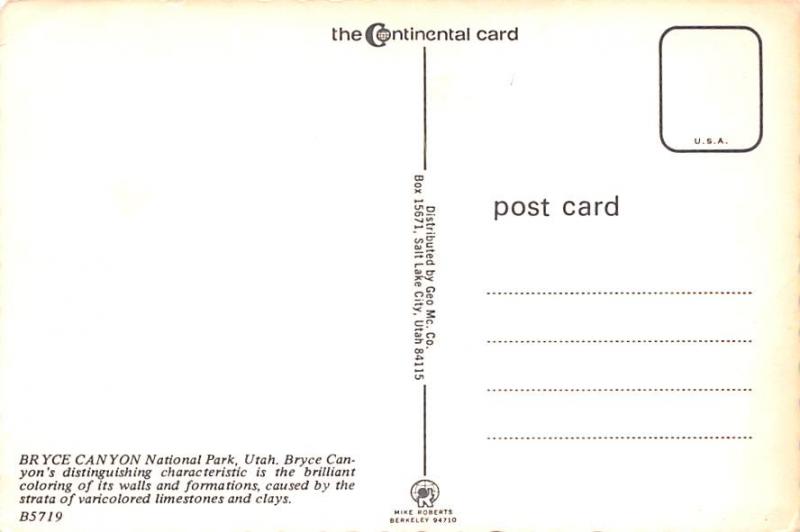 Bryce Canyon National Park - Utah