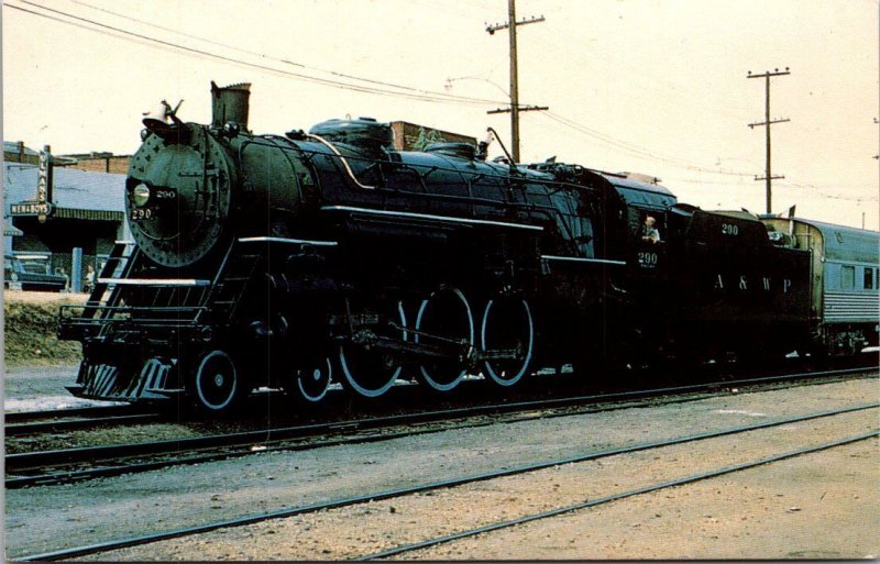 Trains Atlanta & West Point Railroad Locomotive Number 290