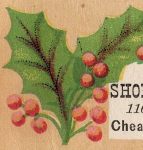 1880s Shoneman Bros. Trimming Store Fringe Buttons Fancy Goods P112