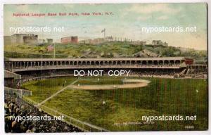 National League Base Ball Park, NYC