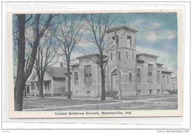 United Brethren Church, Monroeville, Indiana 00-10