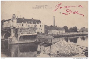 Le Pont saute, COMPIEGNE (Oise), France, Guerra de 1914