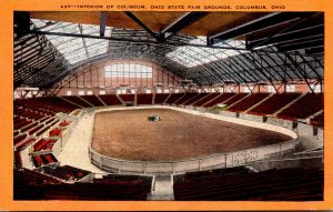 Ohio Columbus Coliseum Interior Ohio State Fair Grounds