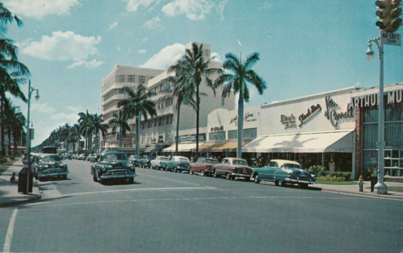 MIAMI BEACH , Florida , 1950-60s ; Lincoln Road