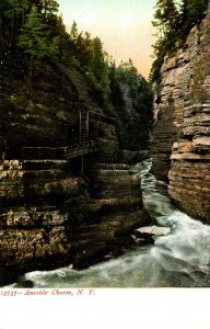 NY - Ausable Chasm. Hell's Gate