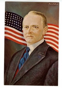 U. S. President - Calvin Coolidge   Artist: Morris Katz