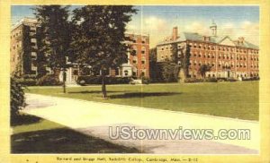 Barnard & Briggs Hall, Radcliffe College - Cambridge, Massachusetts MA  