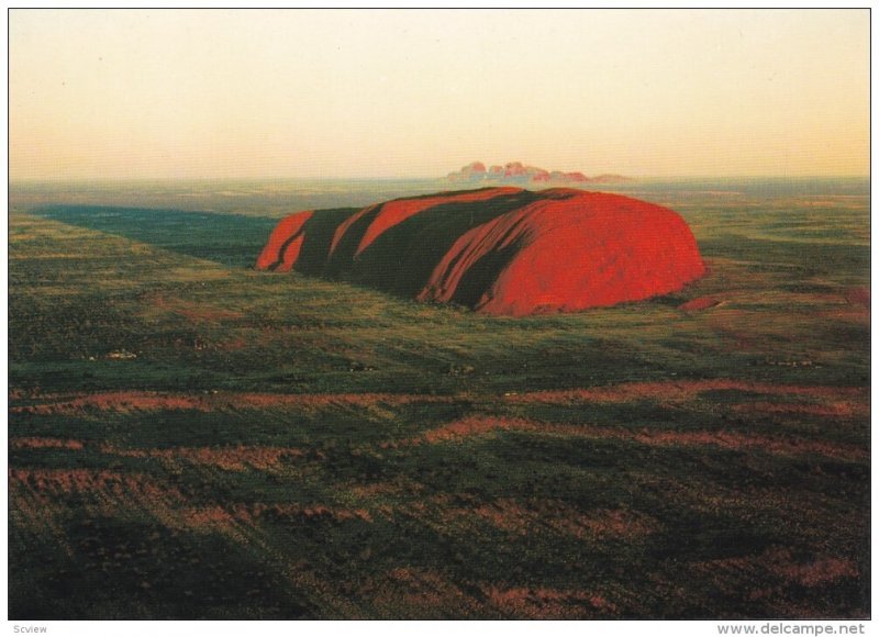 Ayers Rock and Olgas at Sunrise, Central Australia, 1970-80s