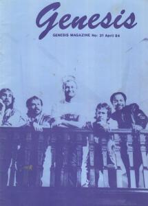 Genesis Magazine Phil Collins Photo LP Reviews Interview 1984 No 31 Fanzine Book