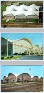 3 Postcards PROVIDENCE, RI ~ First Fully Automated POST OFFICE ca 1960