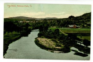 VT - Bellows Falls. The Basin ca 1910