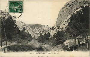 CPA OLLIOULES Les Gorges (1112874)