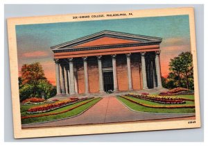 Vintage 1940s Postcard Girard College, Philadelphia, Pennsylvania