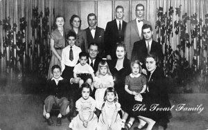 The Troast Family, Post marked Pitman, NJ in Pitman, New Jersey