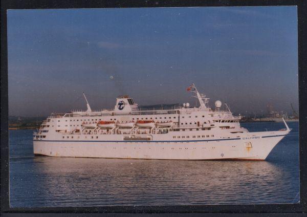 Ship Calypso Southampton 1996 colour  unused