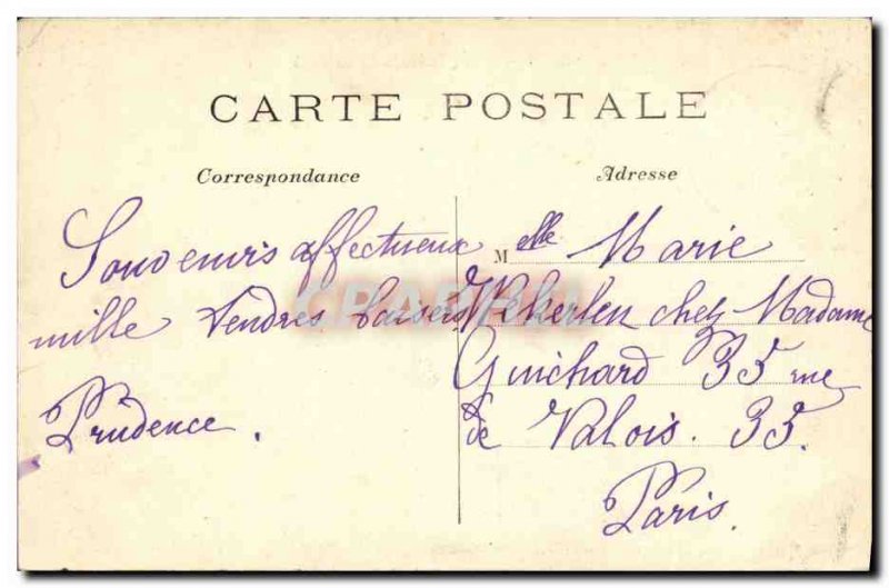 Old Postcard Paris General View of the Cite