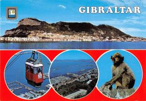 BR85148 costa del sol penon de gibraltar cable train monkey