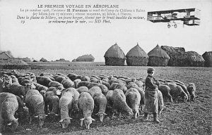 Le Premier Voyage En Aeroplane Zeppelin Unused 