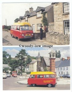 su3290 - Royal Mail Post Buses in Wales - 5 postcards