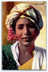 Pretty Woman Postcard Jeune Arabe Lehnert & Landrock c1910's Unposted Antique