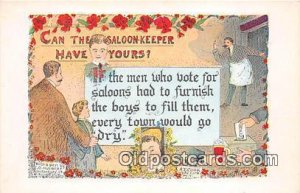 Saloon Keeper Unused 