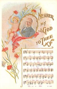 Greetings Card Nearer My God To Thee View Postcard Backing 