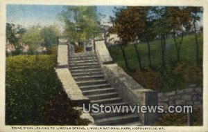 Stone Steps, Lincoln National Park - Hodgenville, Kentucky KY  