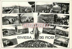 Postcard Modern Riviera The Riviera of Flowers