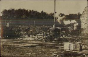 Industry - Lyndon Station WI Cancel Sent to Beloit c1910 Real Photo Postcard